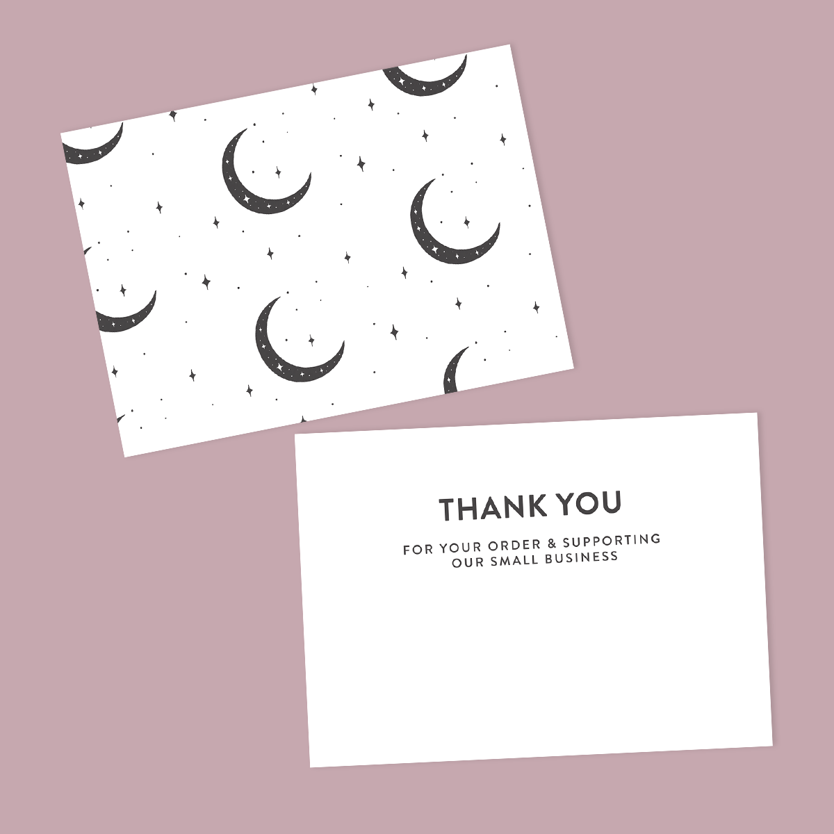 The Unboxing Experience Thank You Cards Design Three