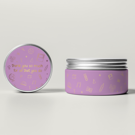 Festive Teacher Appreciation Labels