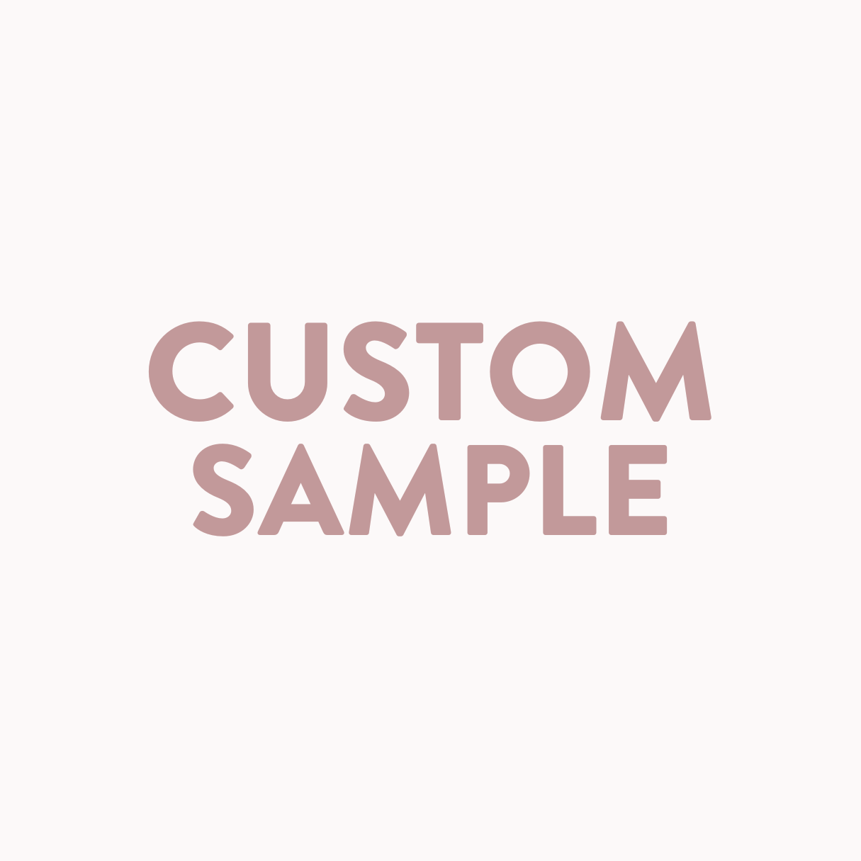 Custom Printed Sample β Long Story Short Design and Print