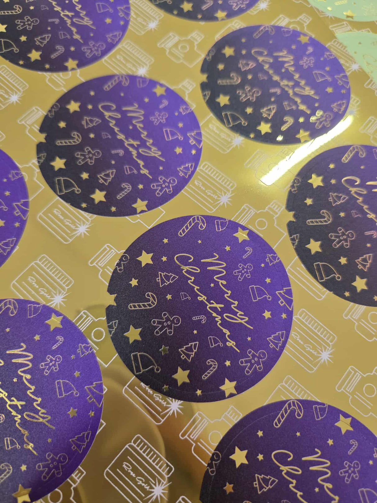 The Jewel Collection - Merry Christmas - PATTERN - ROUND