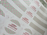 Gingham Collection - Christmas - Design Three - Travel Tin Set