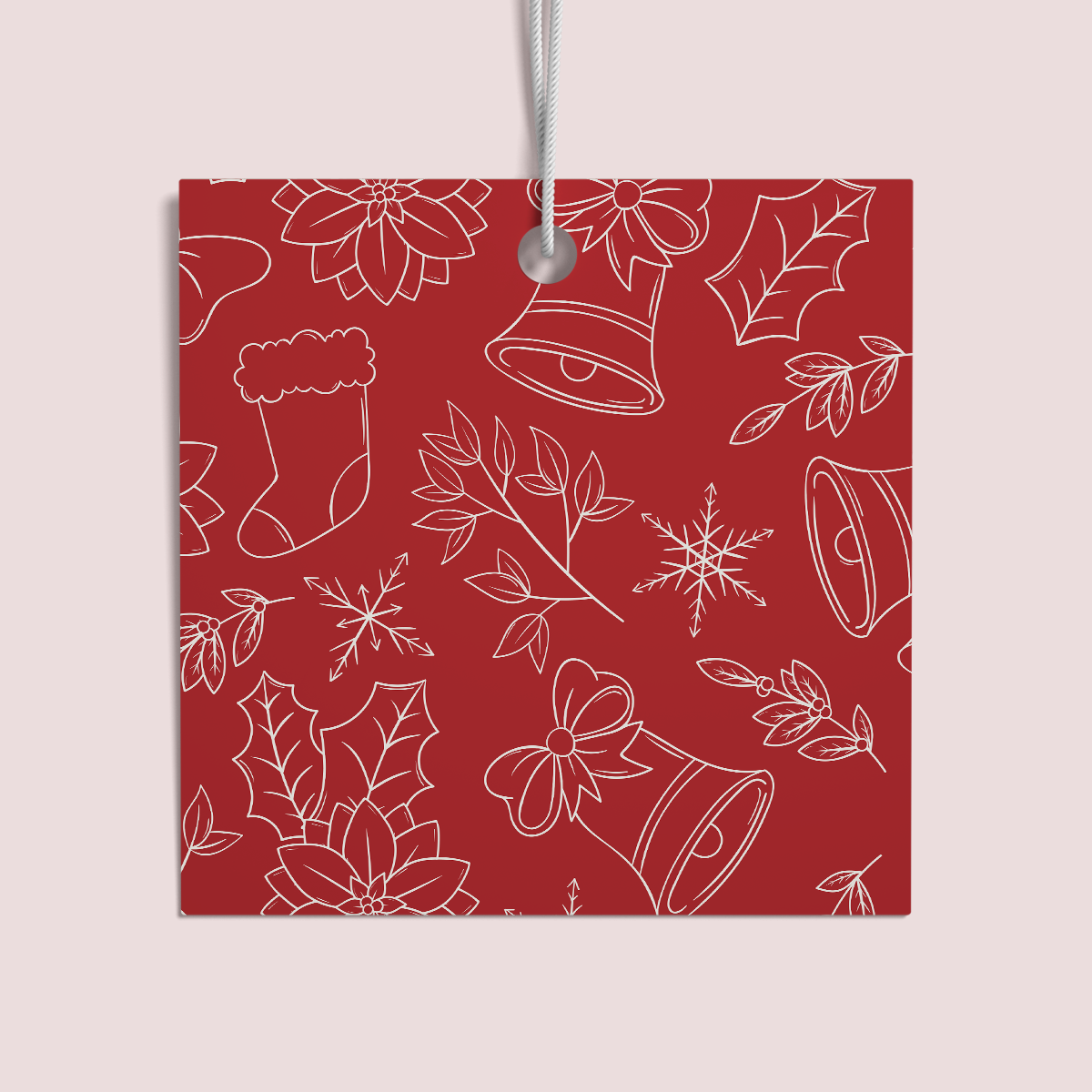Premade Christmas Swing Tags Classic Collection Design TWO
