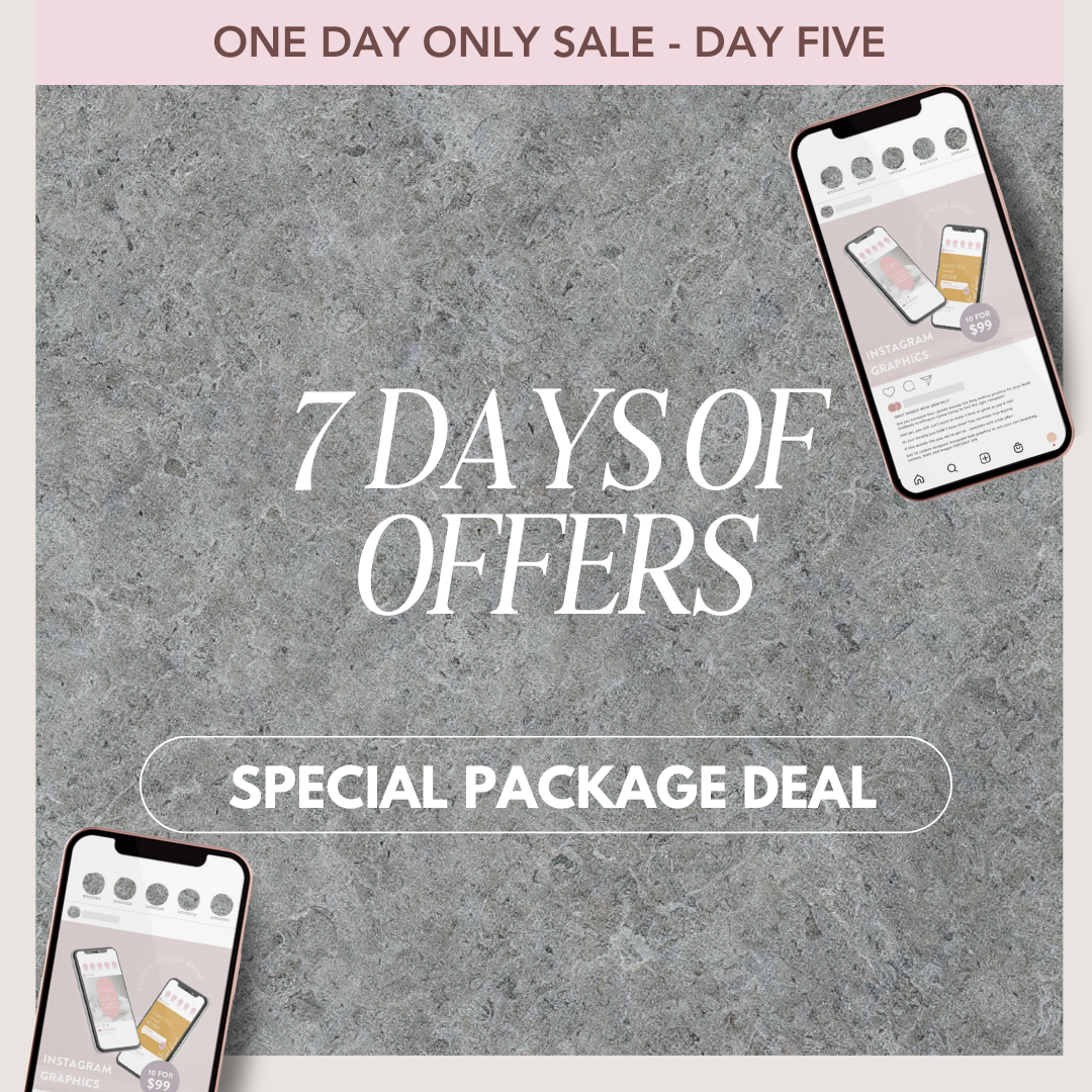 7 DAYS OF OFFERS - SOCIAL MEDIA DEAL