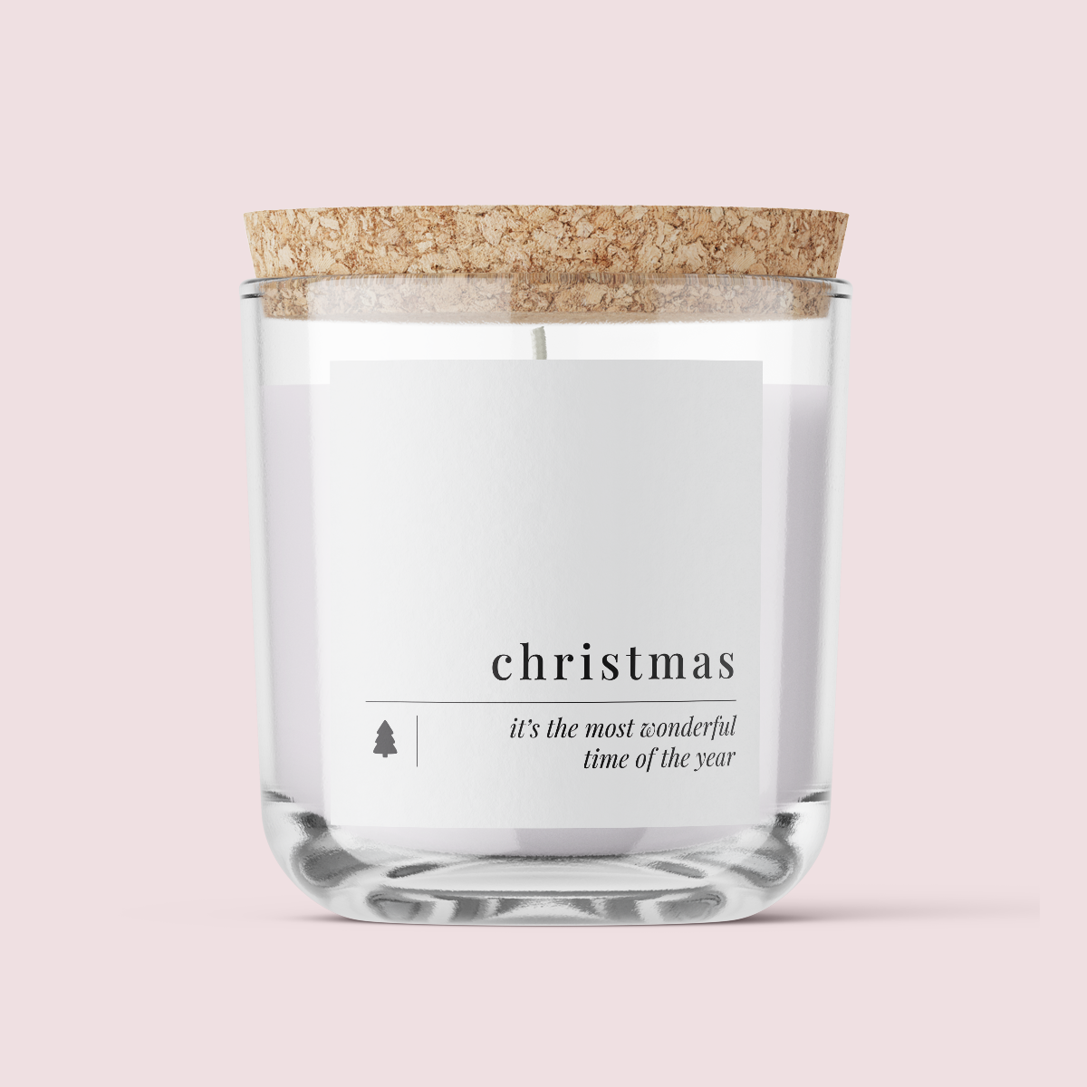 The Minimalist Collection Christmas - DESIGN NINE - SQUARE - Matte/Gloss