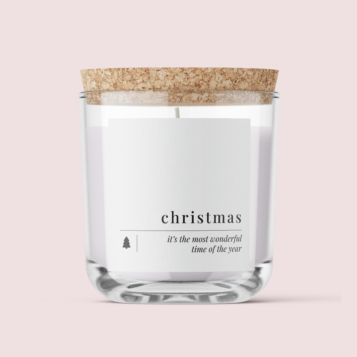 The Minimalist Collection Christmas - DESIGN NINE -  SQUARE - TEXTURED