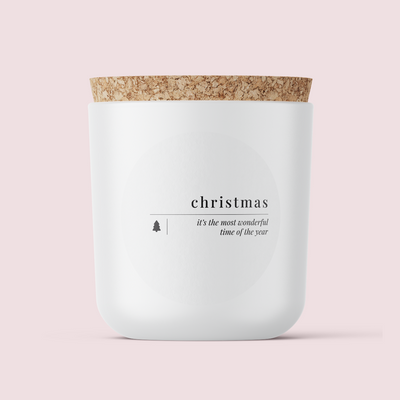 The Minimalist Collection Christmas - DESIGN NINE - ROUND - Matte/Gloss