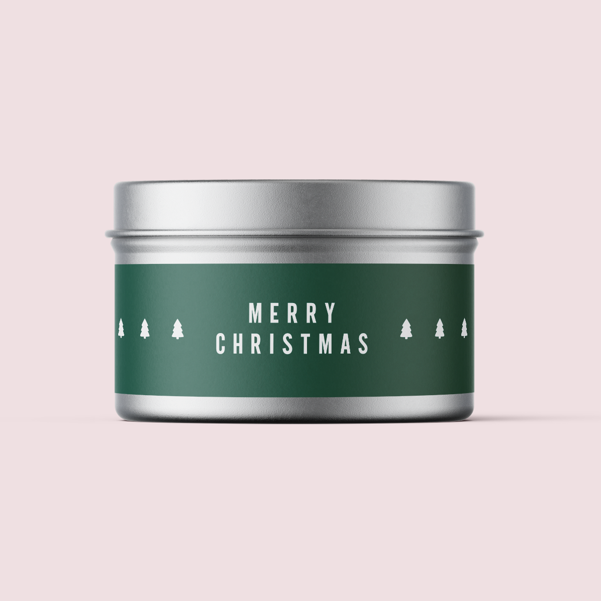 Minimalist Collection Christmas - Design SIX - Travel Tin Wrap - Matte/Gloss