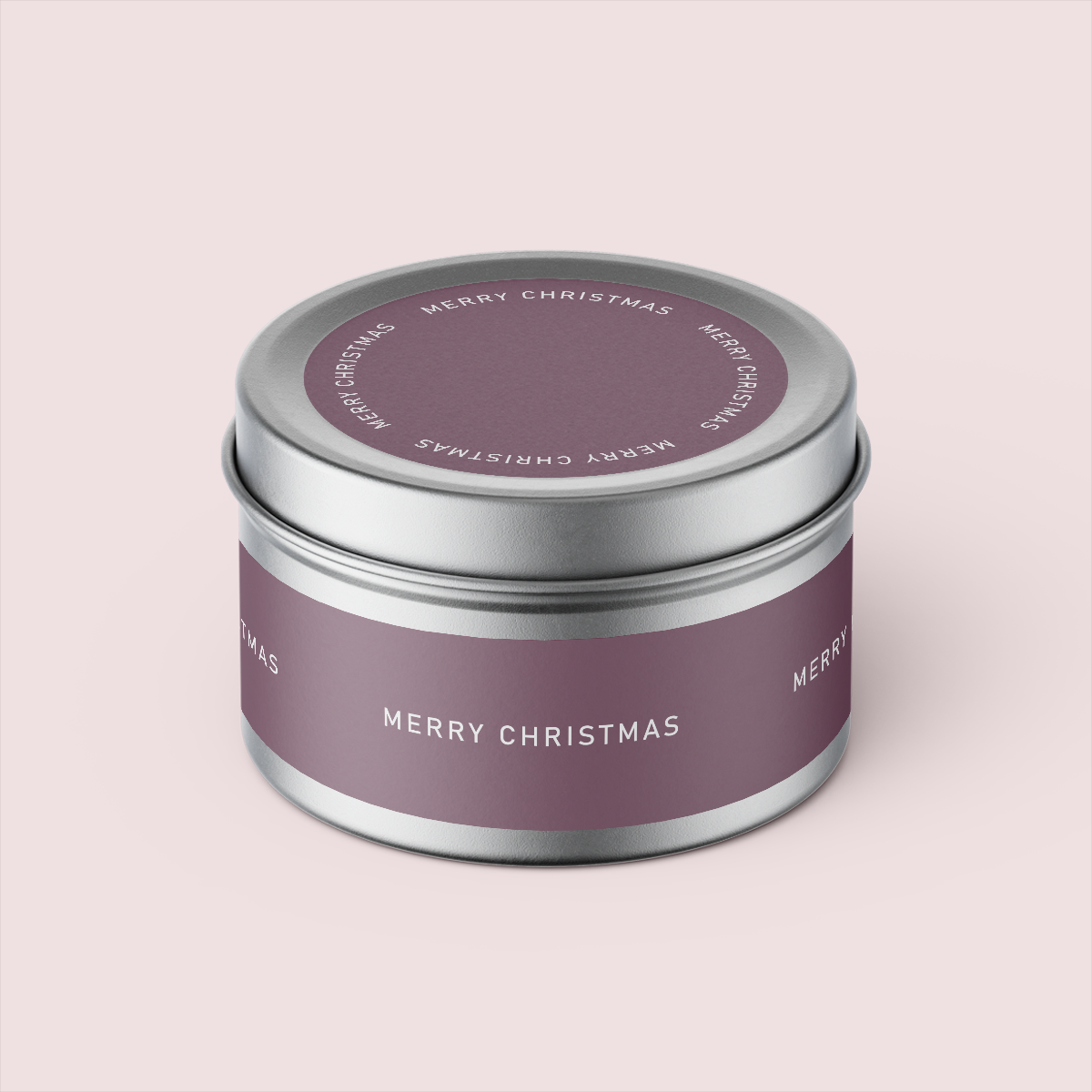 Minimalist Collection Christmas - Travel Tin Set - Design TWO - Matte/Gloss