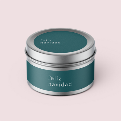 Minimalist Collection Christmas - Travel Tin Set - Design SEVEN - Matte/Gloss