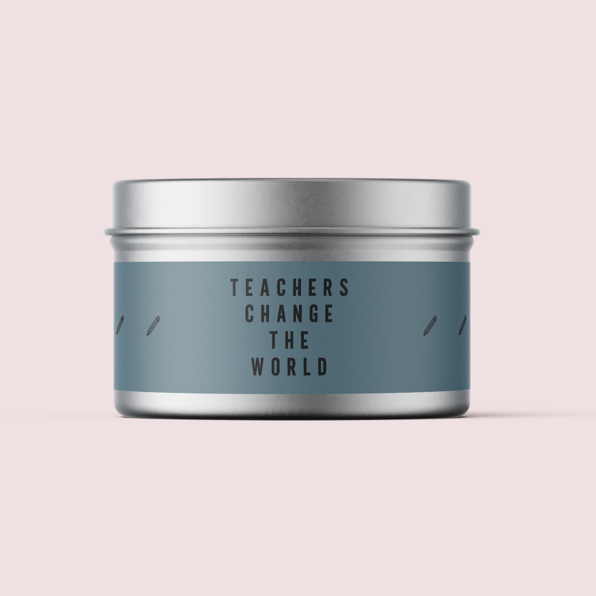 Minimalist Collection Teachers Appreciation - Design FIVE - Travel Tin Wrap - Matte/Gloss