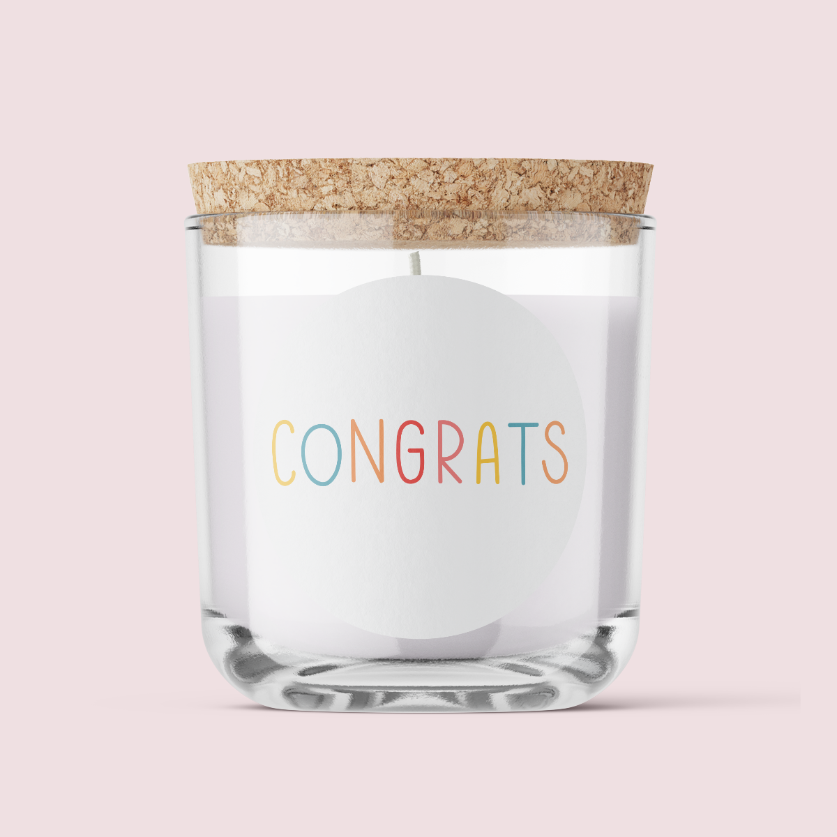 Congratulations Label Pack - Design TWO - ROUND - Matte/Gloss