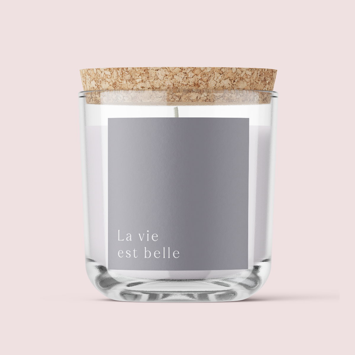 The Minimalist Collection - JUST BECAUSE RANGE - LA VIE EST BELLE - SQUARE - Matte/Gloss