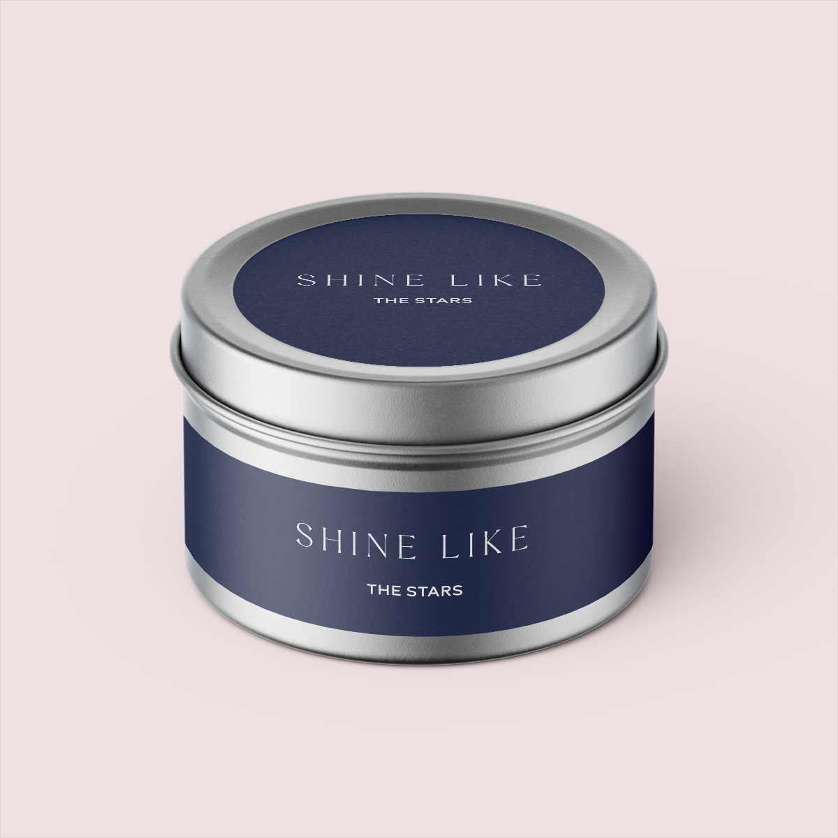 The Minimalist Collection - Just Because Range - SHINE LIKE THE STARS -  TRAVEL TIN SET - Textured