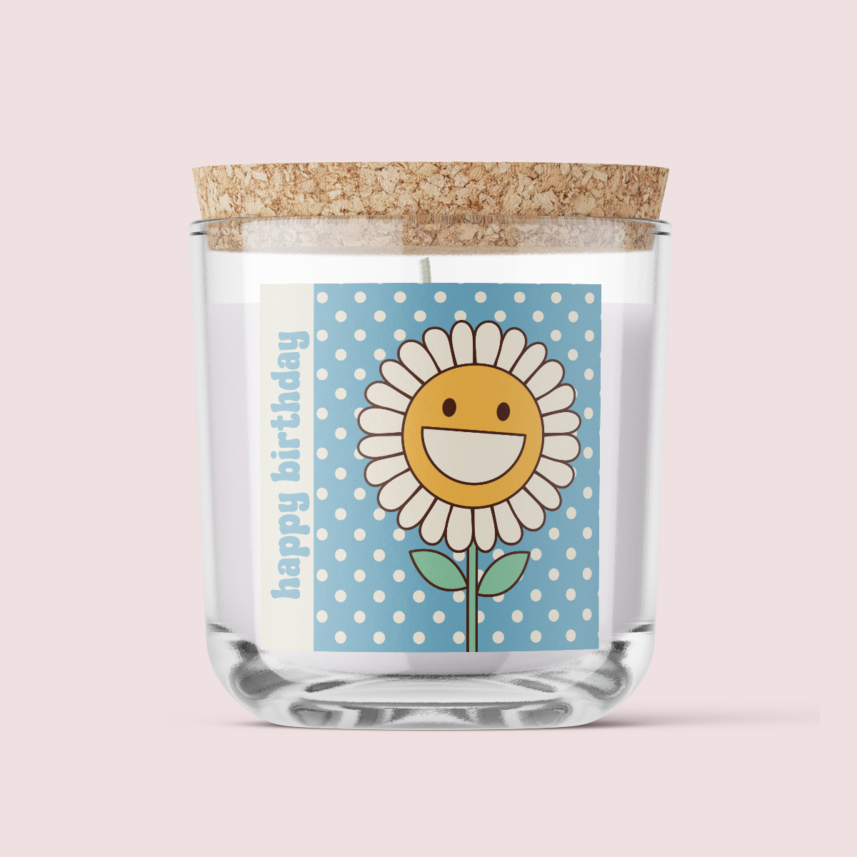 Retro Collection - Greetings edition - HAPPY BIRTHDAY - Square Vinyl Label Pack