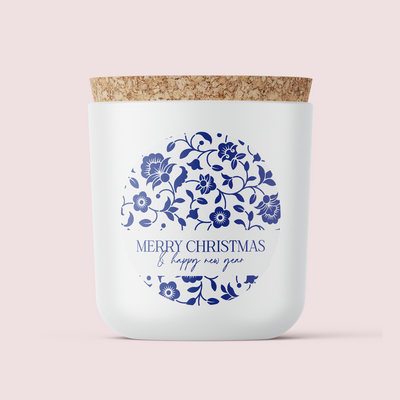 Hamptons Collection - Christmas - Design Five - ROUND - Textured