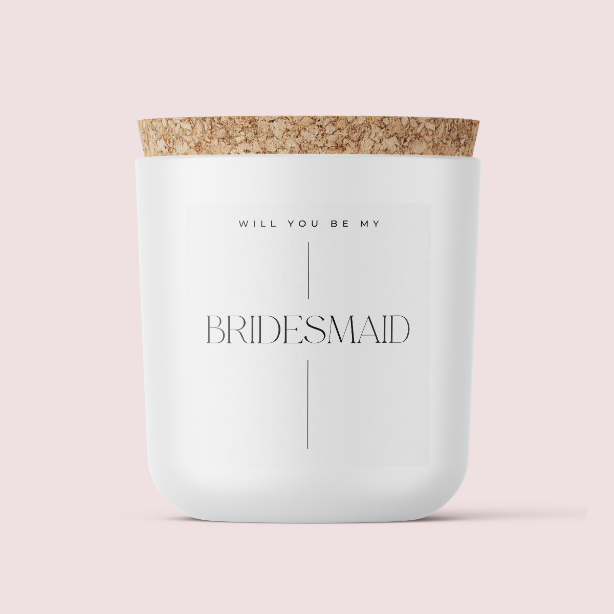 Will You Be My Bridesmaid? SQUARE Vinyl Label Pack