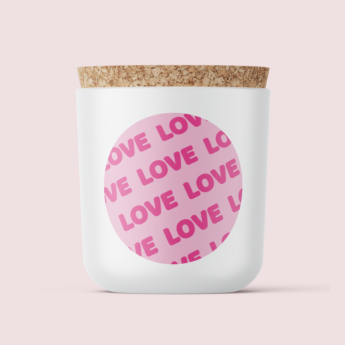 Retro Collection - Love Language Valentines  - Design Six - Round