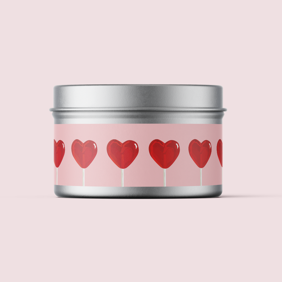 Retro Collection - Love Language Valentines - Design Two - Travel Tin Wrap