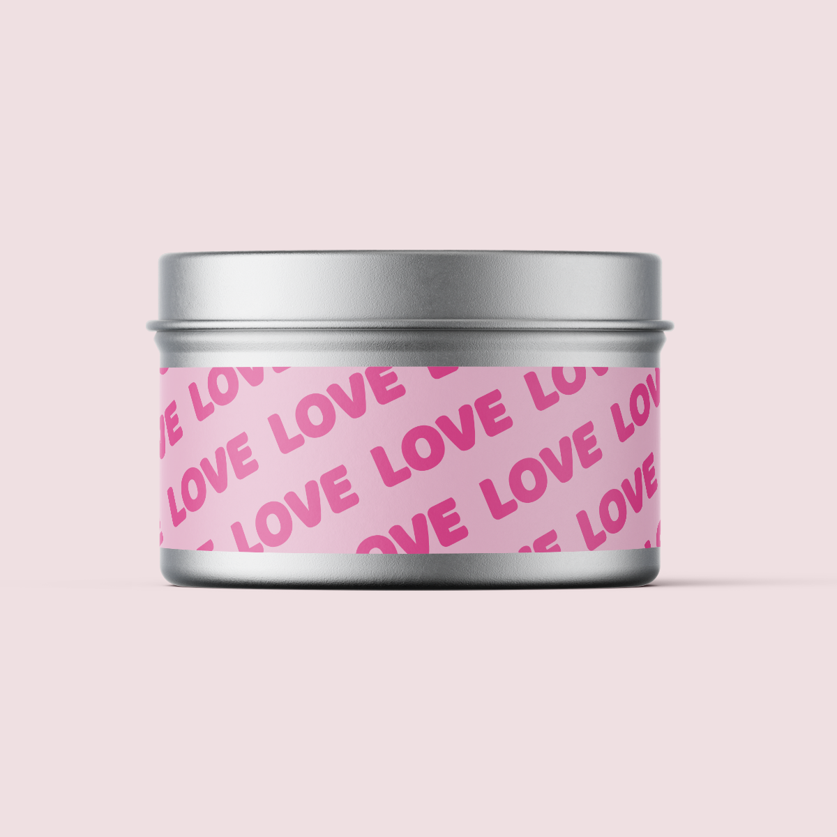 Retro Collection - Love Language Valentines - Design Six - Travel Tin Wrap