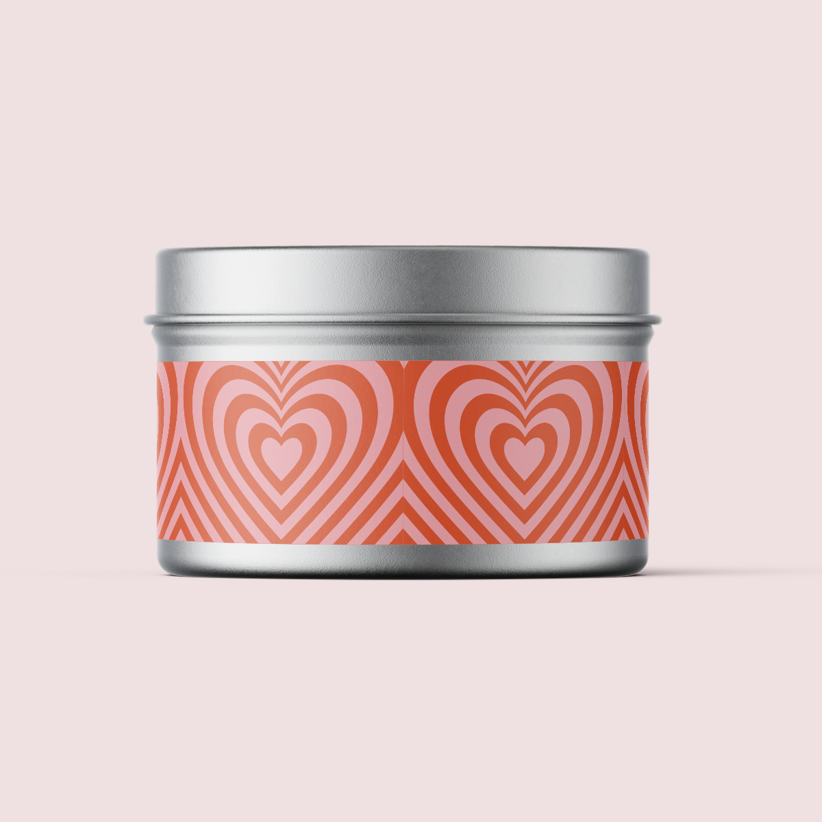 Retro Collection - Love Language Valentines - Design Seven - Travel Tin Wrap