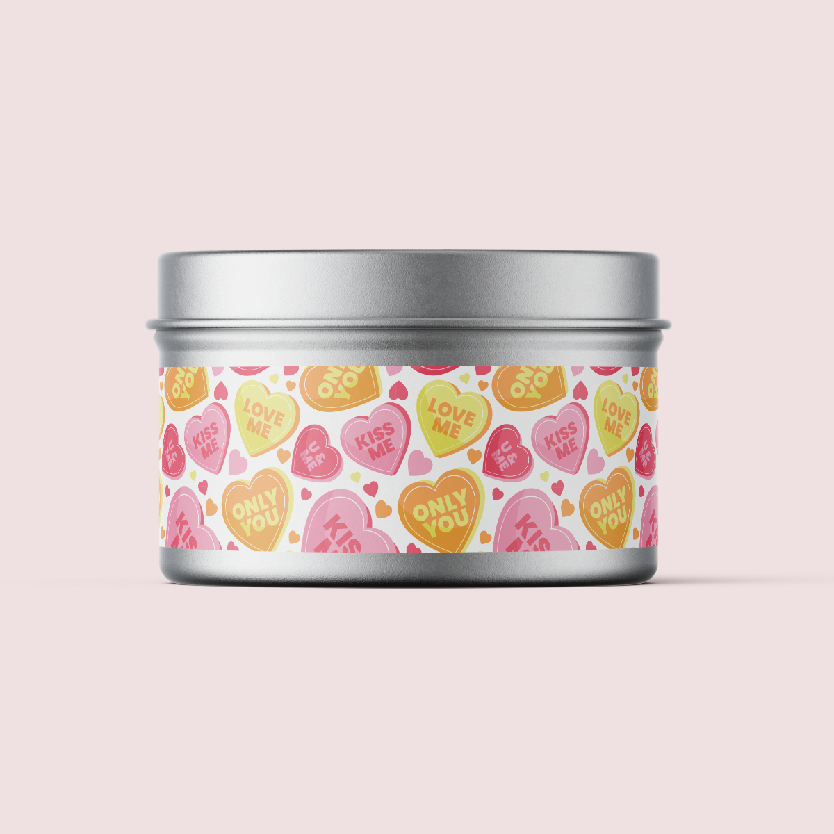 Retro Collection - Love Language Valentines - Design Eight - Travel Tin Wrap