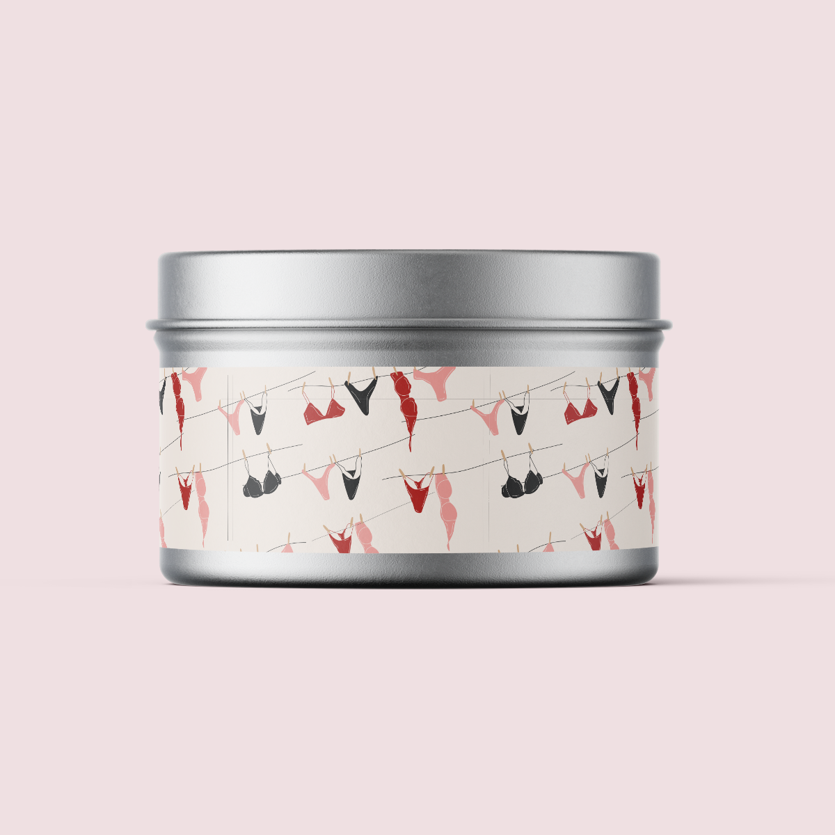 Retro Collection - Love Language Valentines - Design Ten - Travel Tin Wrap