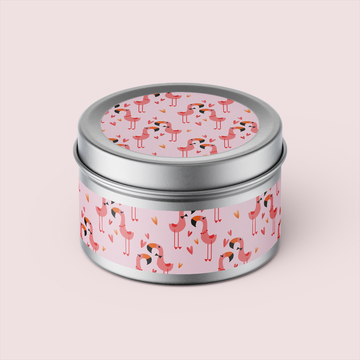Retro Collection - Love Language Valentines  - Design One - Travel Tin Set