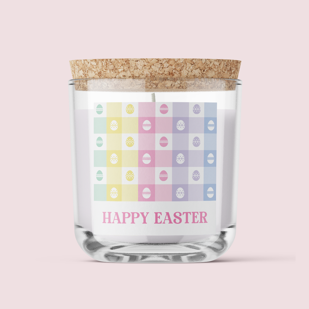 Gingham Collection - Easter - Design Four - SQUARE