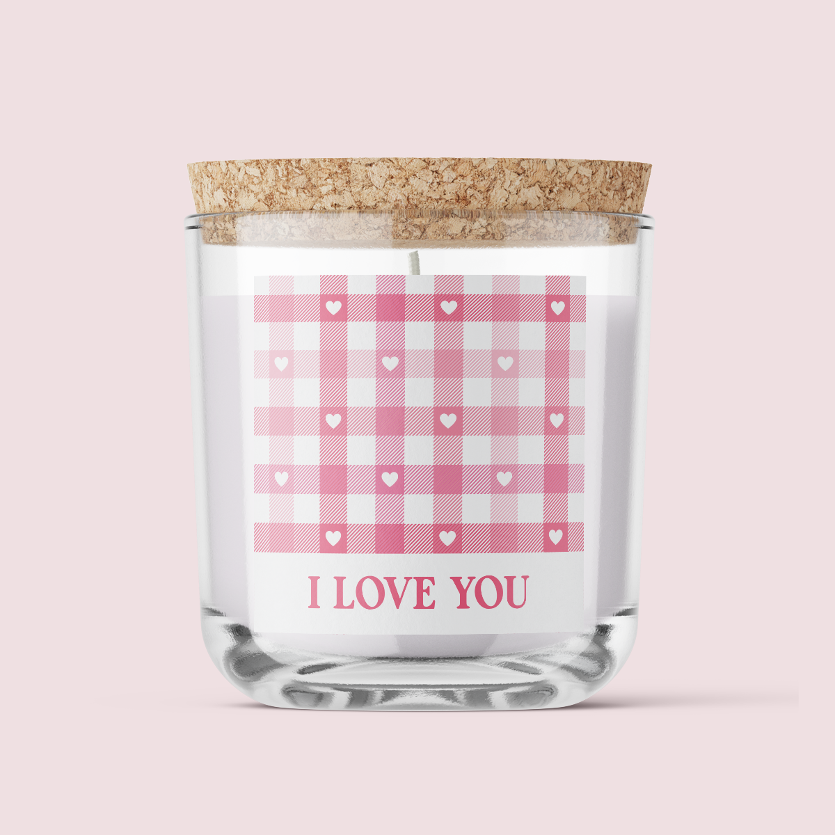 Gingham Collection - Love Language - Design Four - SQUARE