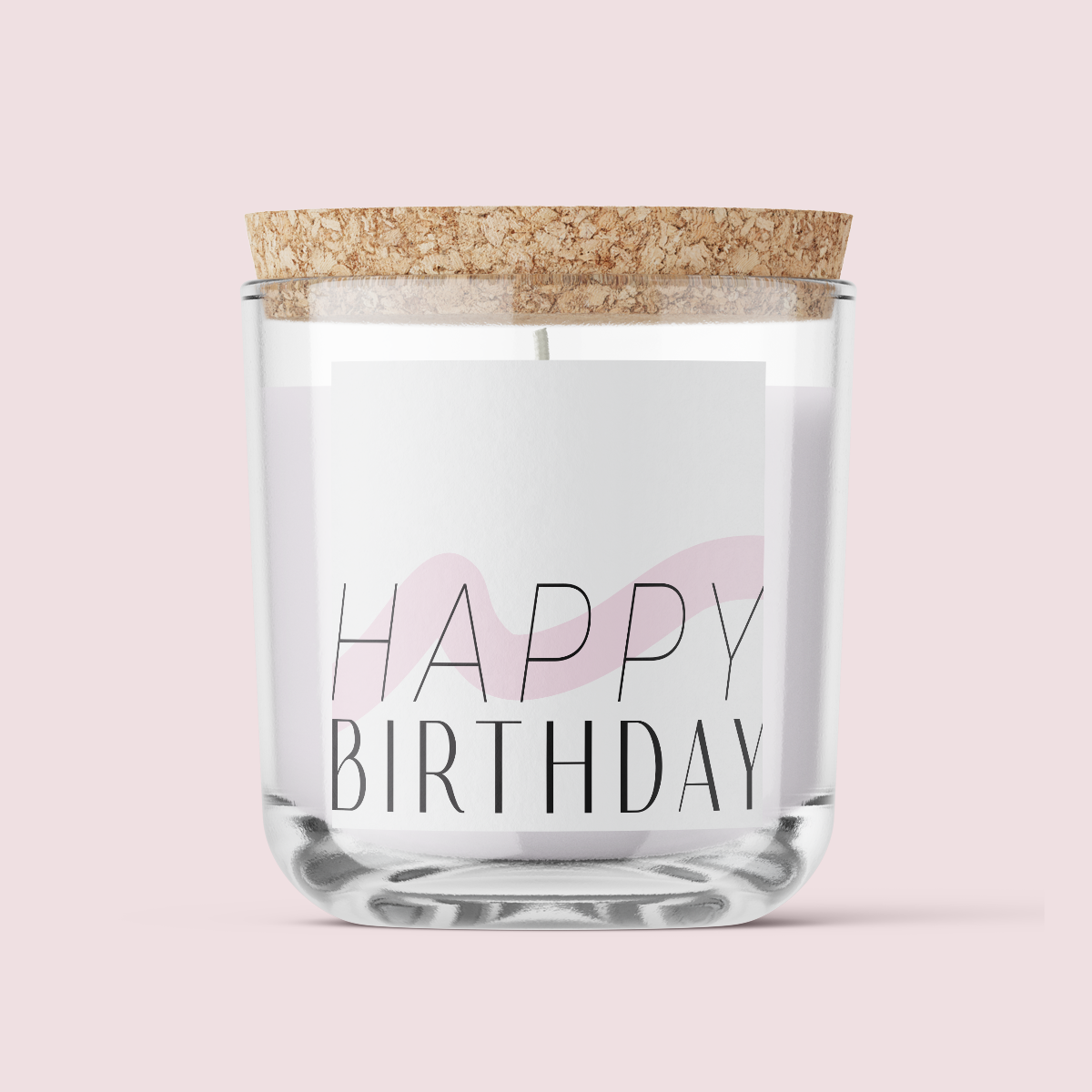 Happy Birthday Label Pack - Design THREE - SQUARE