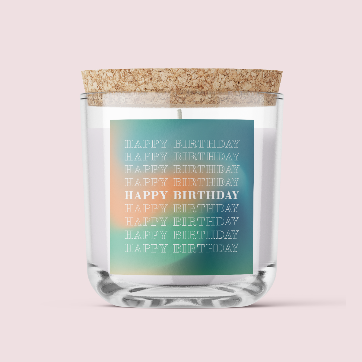 Happy Birthday Label Pack - Design SIX - SQUARE