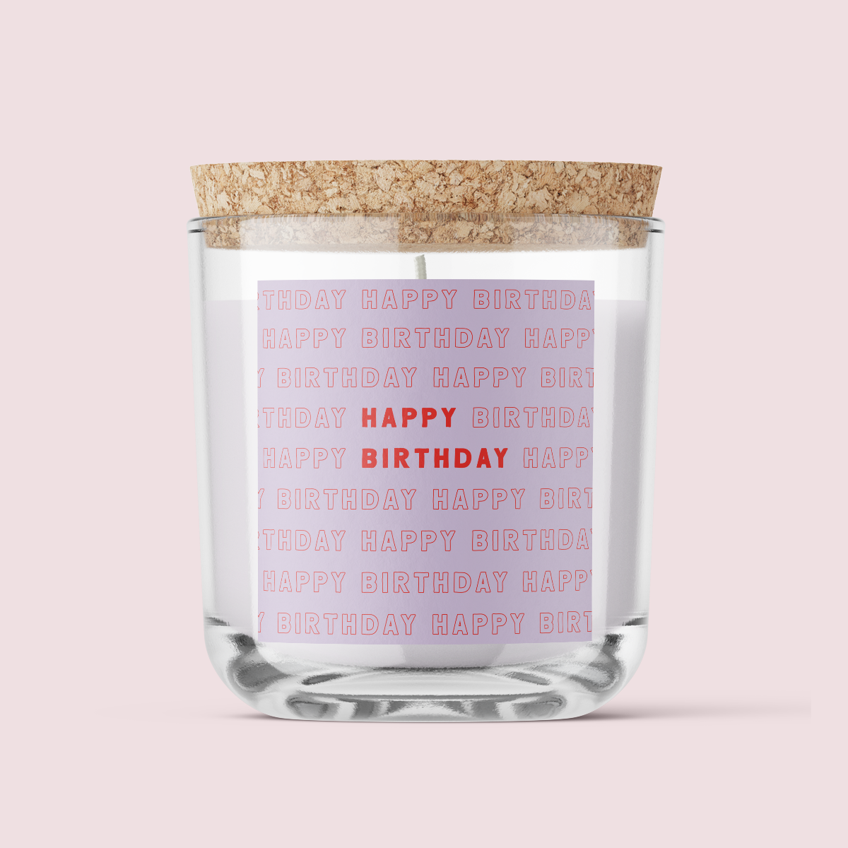 Happy Birthday Label Pack - Design TEN - SQUARE