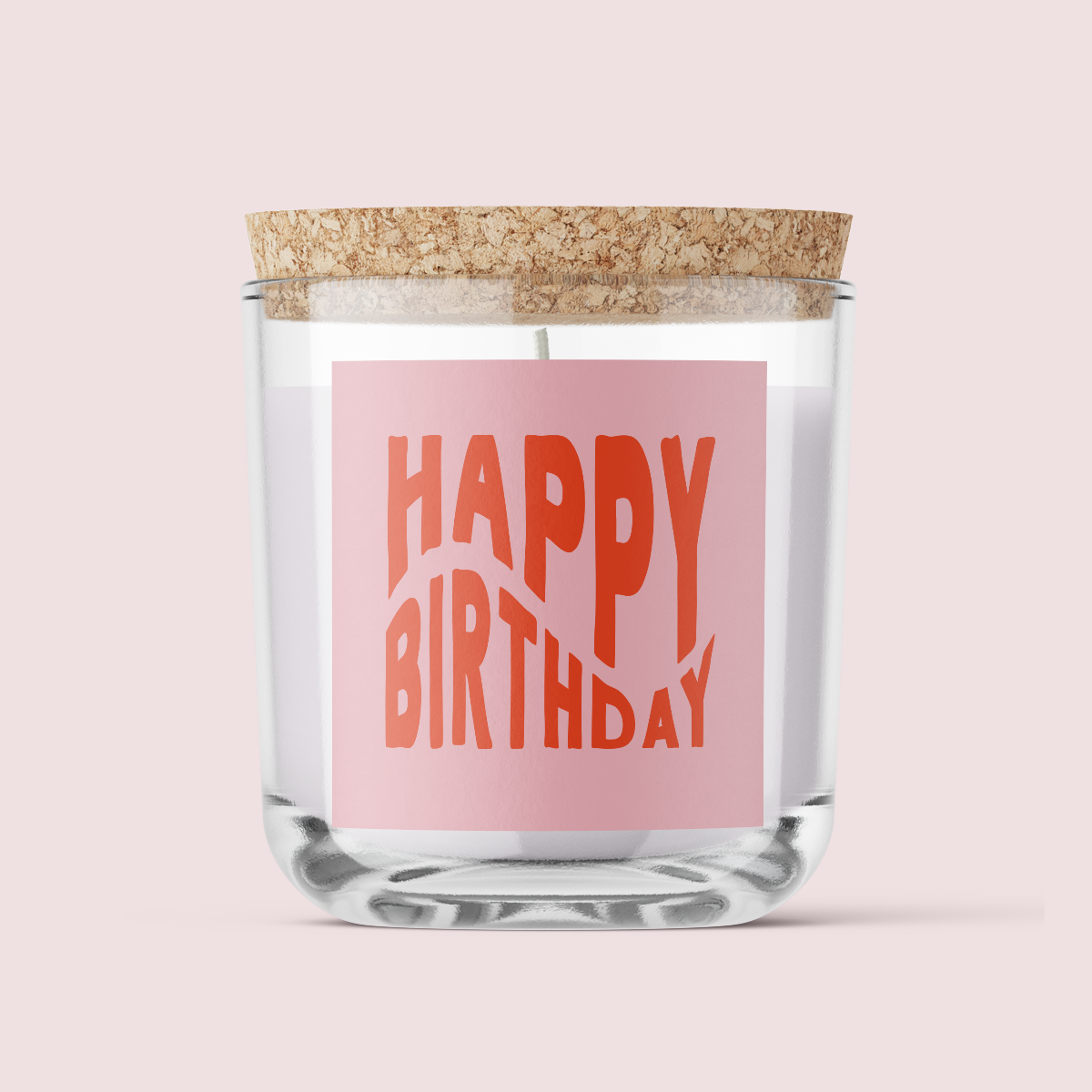 Happy Birthday Label Pack - Design TWELVE - SQUARE
