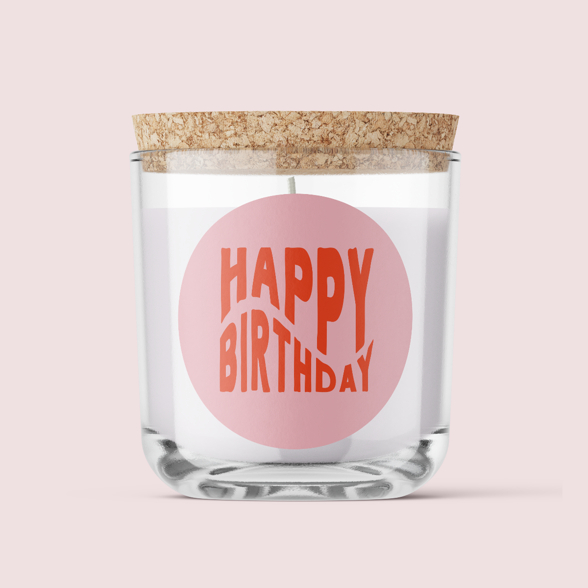 Happy Birthday Label Pack - Design TWELVE - ROUND