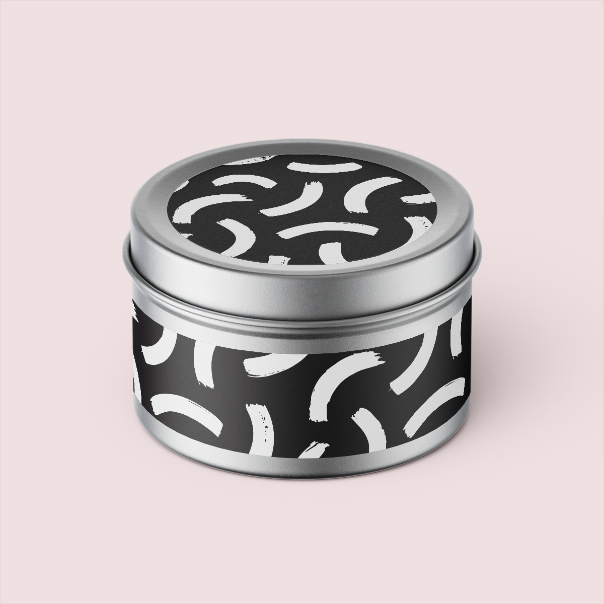 The Monochrome Collection - Just Because - Design THREE - TRAVEL TIN SET