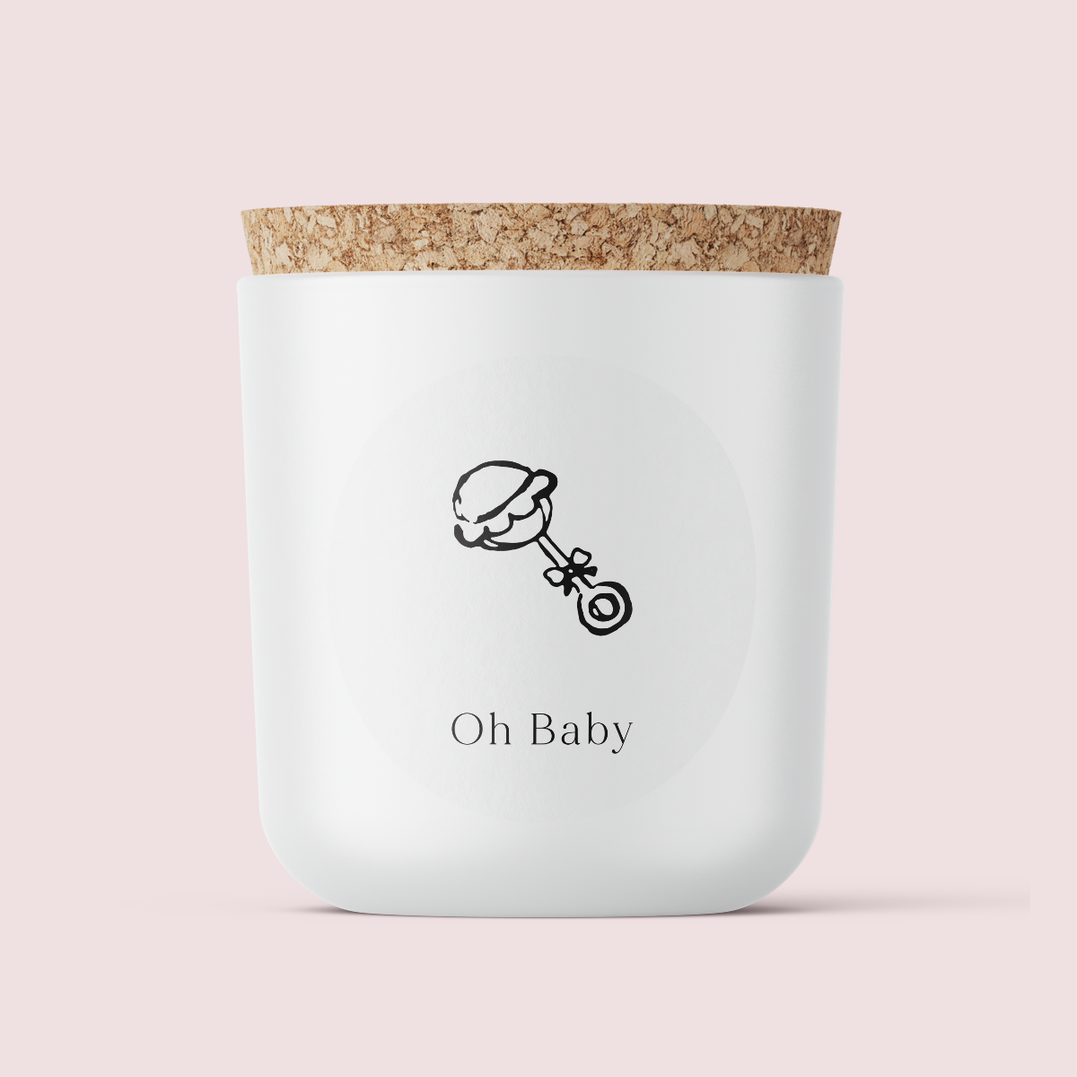 Baby Shower Collection - Oh Baby - ROUND