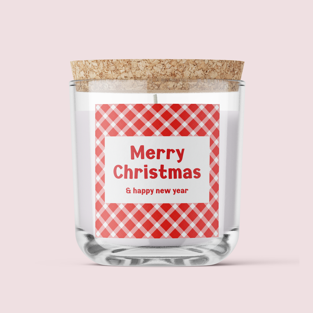 Gingham Collection - Christmas - Design Four - Square