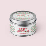 Gingham Collection - Christmas - Design Three - Travel Tin Set