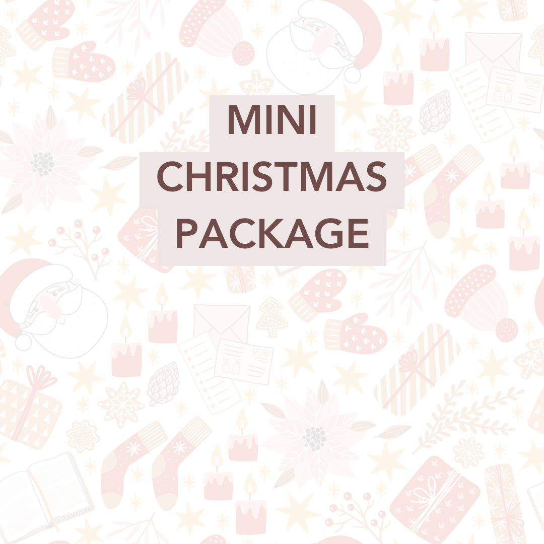 Mini Christmas Label Design and Print Package