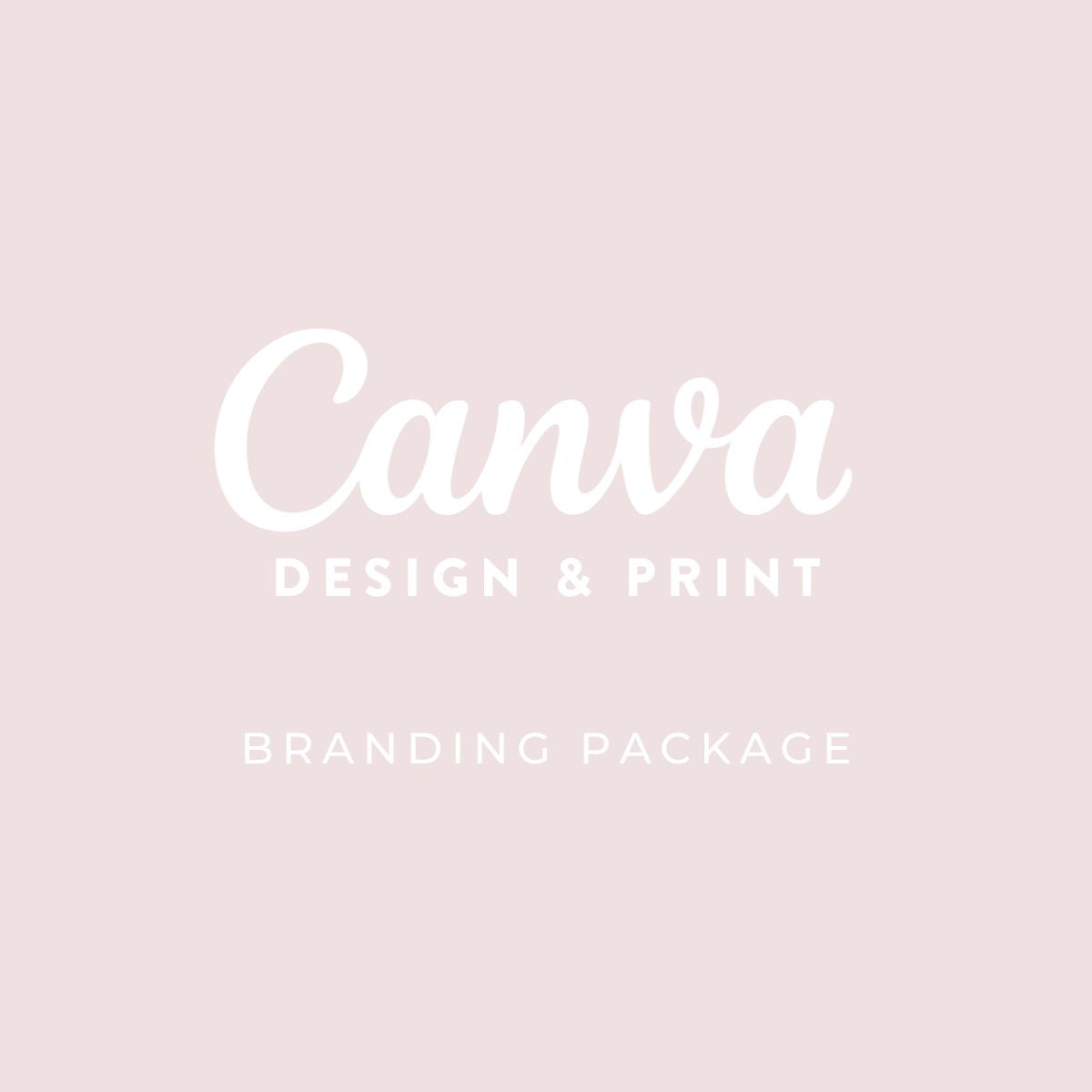 Canva Design & Print Branding Package
