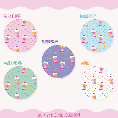 By K.Louise - Lolly Shop Collection - Bubblegum - ROUND