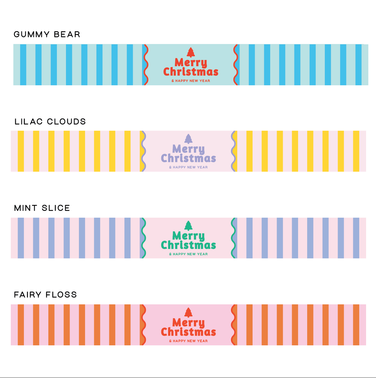 Sugar Rush Collection - Christmas Tree - Travel Tin Set