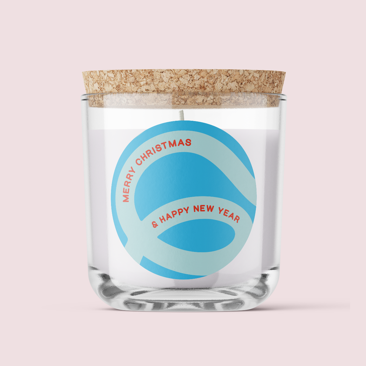 Sugar Rush Collection - Christmas Swirl - Round