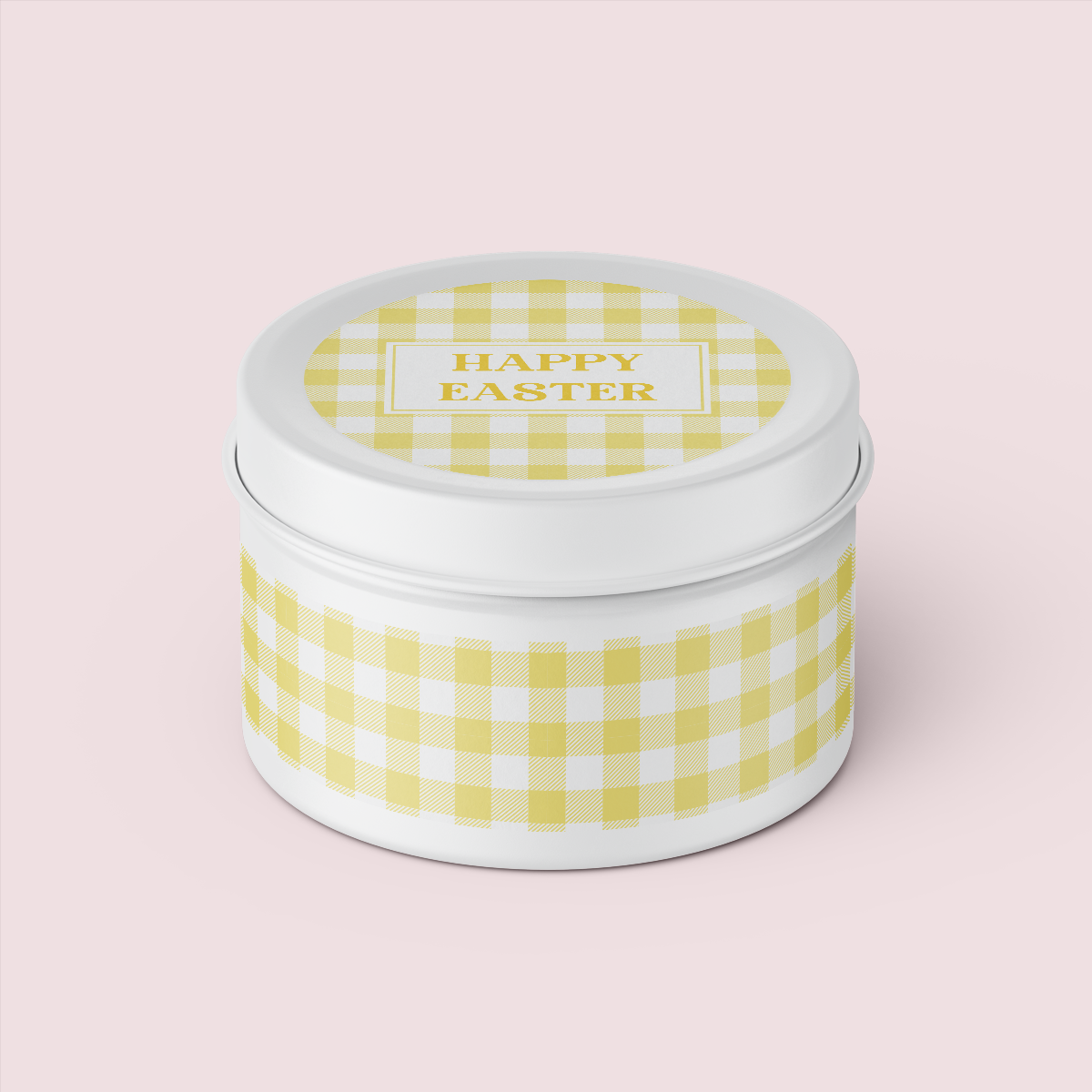 Gingham Collection - Easter - Design Two - TRAVEL TIN SET