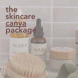 The Skincare Canva Branding Package