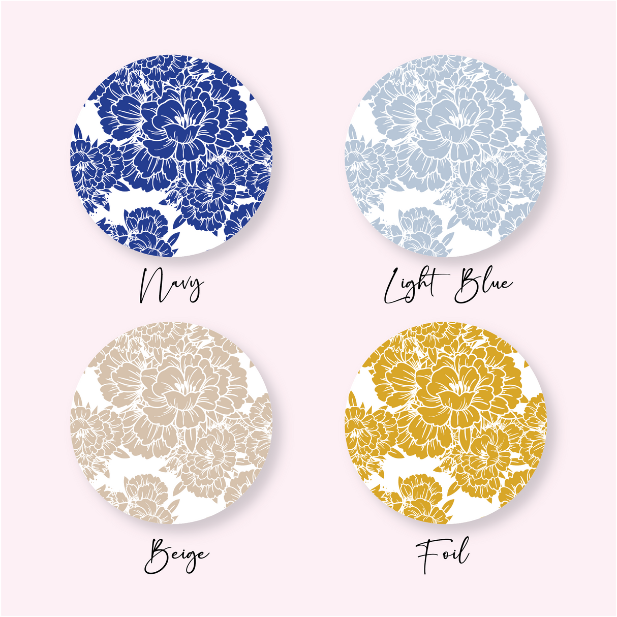 Hamptons Collection - Just Because - Design Five - ROUND