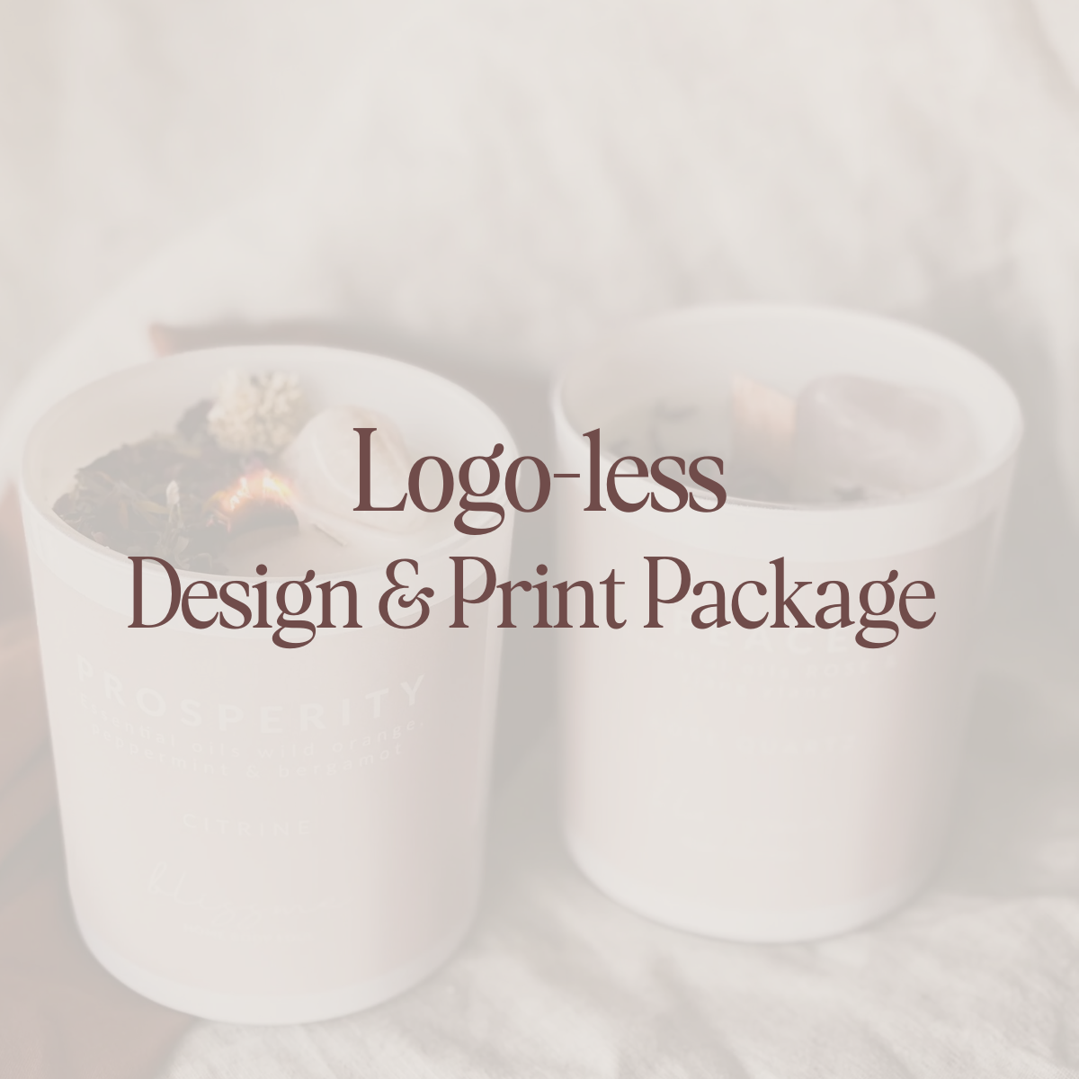 Logo-Less Package – Long Story Short Design and Print