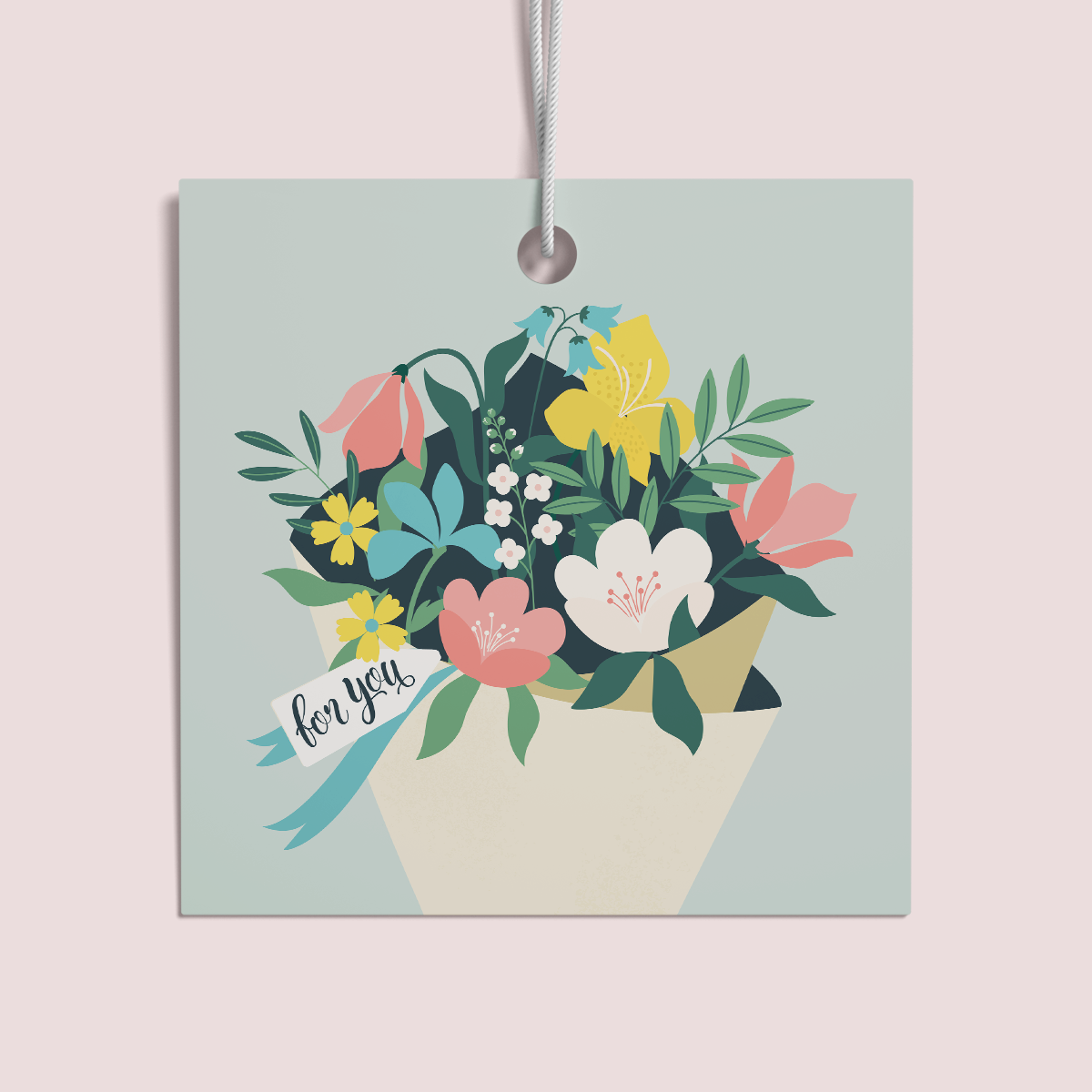 Premade Mother's Day Swing Tags Classic Collection Design TWO