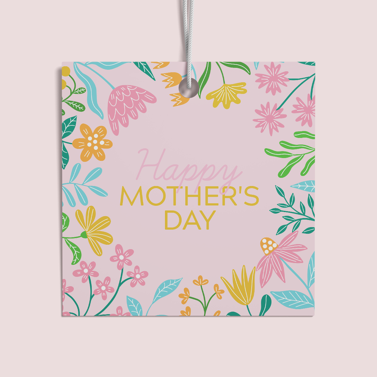 Premade Mother's Day Swing Tags Retro Collection Design ONE