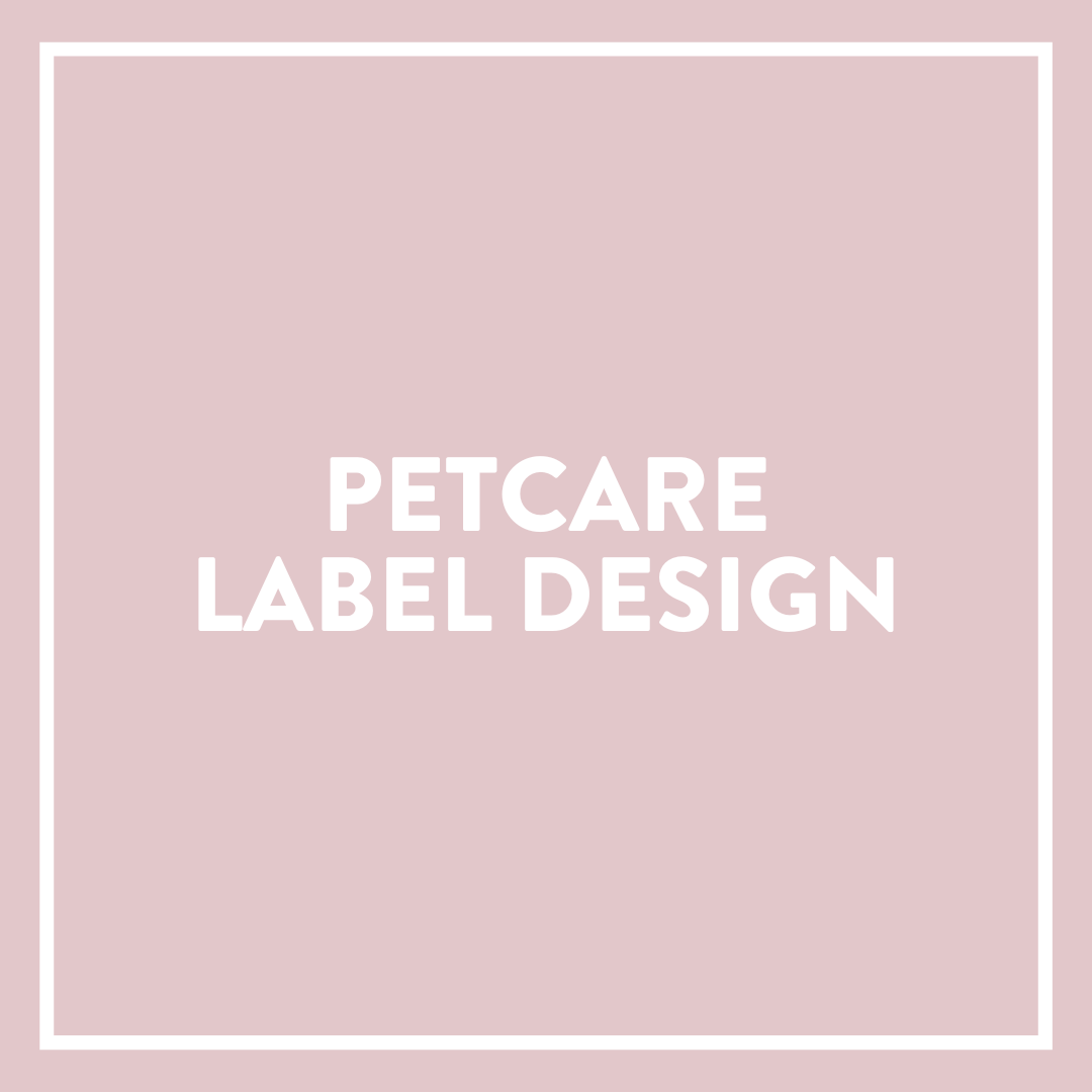 Petcare Label Design